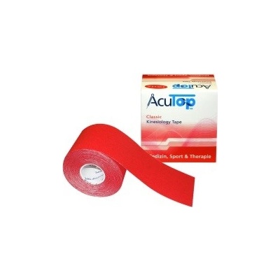 Acu Top kineziologický tejp červený 5 cm x 5 m