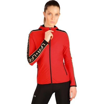 Litex Mikina dámská s kapucí Červená – Zboží Dáma