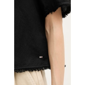 Tommy Hilfiger риза дамска с лен (WW0WW48924)