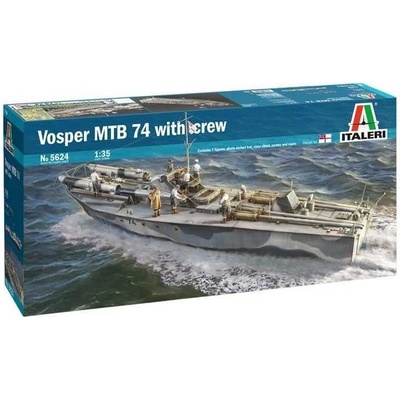 Italeri Vosper MTB 74 s posádkou 1:35