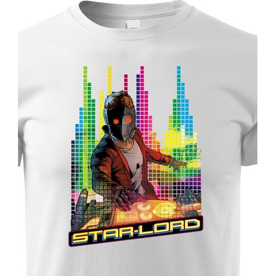 Dětské tričko Star-Lord DJ Bílá Velikost Canvas Bezvatriko.cz 2340