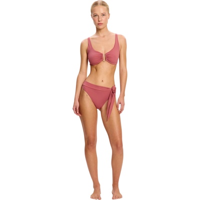 Modibodi Менструални бански Modibodi Molokai Hi-Waist Tie Bottom High Absorbency Mauve долен дял Modibodi | Rozov | ЖЕНИ | XL