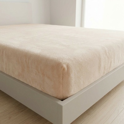Vesna Mikro flanel prostěradlo Excellent pudrové 90x200