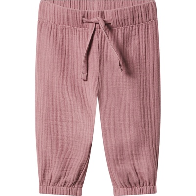 Lupilu Dětské mušelínové kalhoty světle růžová – Zboží Mobilmania