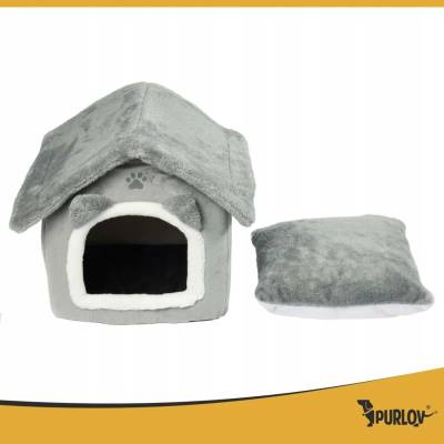 Purlov Budka šedá 38 x 35 x 39 cm