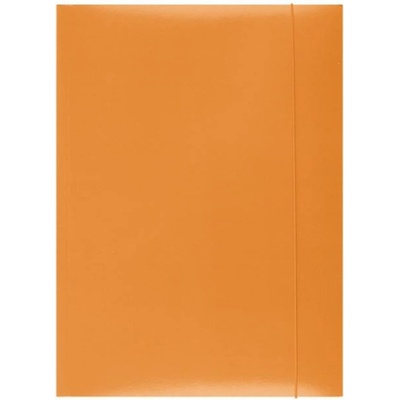 Ofpro Kartónový obal s gumičkou Office Products oranžový