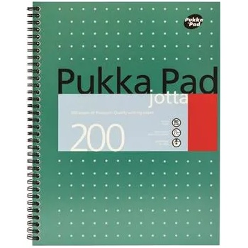 Pukka Pad Спирална тетрадка, A4+, карирана, 100 листа, PUKKA PAD, "Metallic Jotta" JM018-SQUARED (JM018-SQUARED)