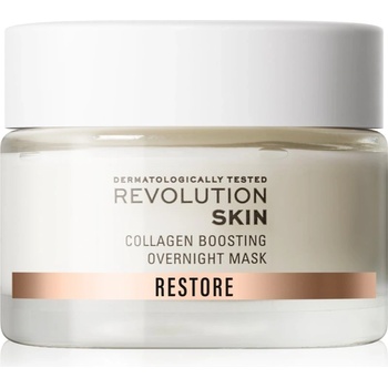 Revolution Skincare Restore Collagen Boosting възстановяващ нощен крем-маска за подпомагане на образуването на колаген 50ml