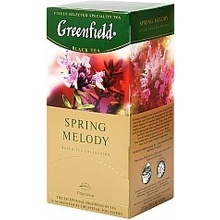 Greenfield GF Black Spring Melody 25 x 1,5 g