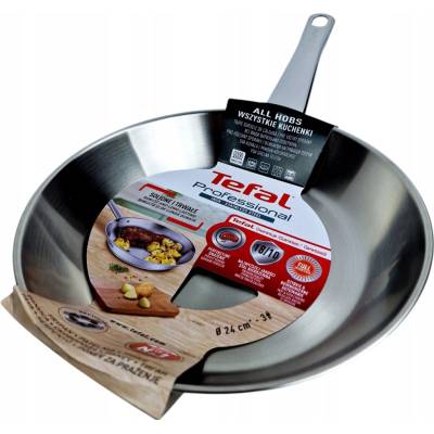 Tefal Tradiční pánev Professional nerezová ocel 24 cm