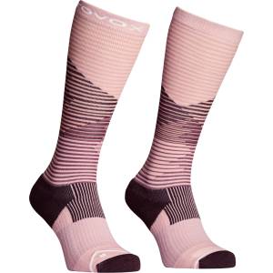 Ortovox Дамски туристически чорапи Ortovox Women's All Mountain Long Socks Merino socks - Dawn Rose - размер 42-44 (EU) (201-7477-0513)