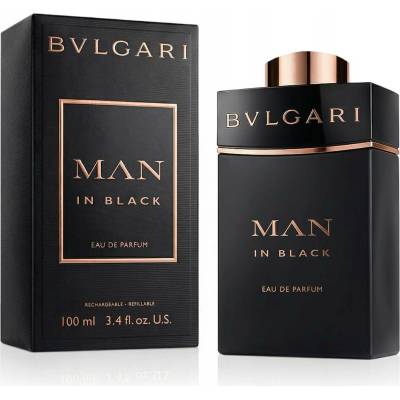 Bvlgari Man In Black parfumovaná voda pánska 100 ml plniteľný flakon