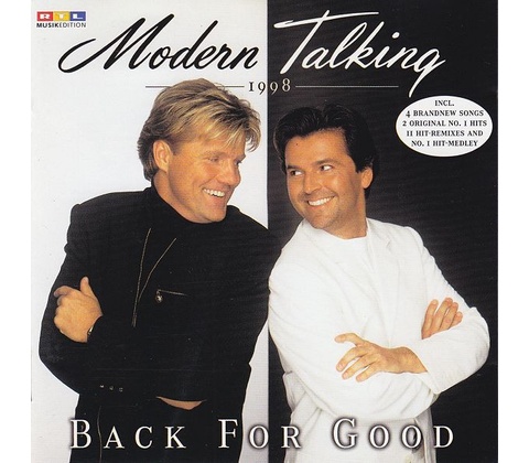 MODERN TALKING: BACK FOR GOOD CD