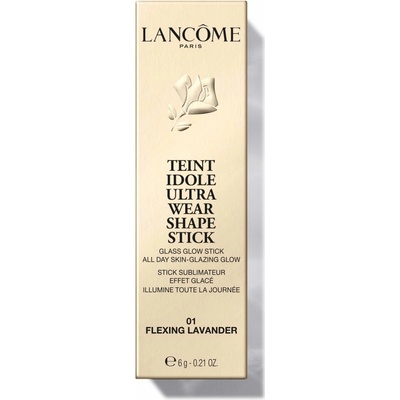Lancôme Teint Idole Ultra Wear Shape Stick Glow rozjasňovač 01 Flexing Lavander 6 g