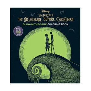 Disney: Tim Burton's the Nightmare Before Christmas Glow-In-The-Dark Coloring Book (ISBN: 9781667202334)