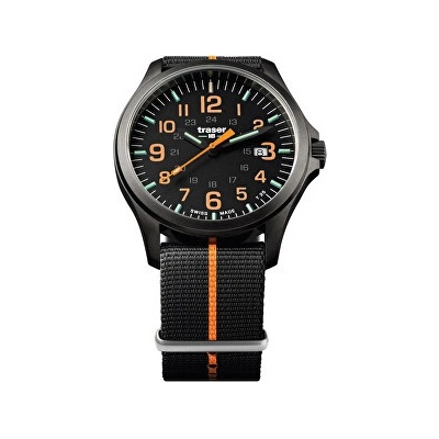 Traser P67 Officer Pro GunMetal Black/Orange