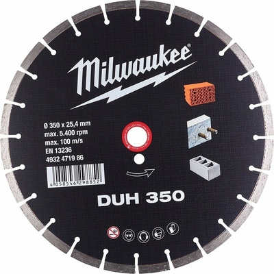 Milwaukee Diamantový kotúč 350 mm 4932471986