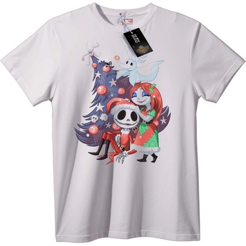 NOONEBRAND Тениска Halloween страховити приятели - XS, White