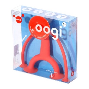 MOLUK OOGI elastická figúrka červená