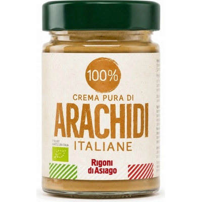 Crema Pura di Arachidi arašidový krém Rigoni di Asiago 100 % 300 g