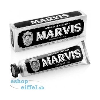 Marvis Amarelli Licorice Mint zubná pasta s fluoridy 85 ml