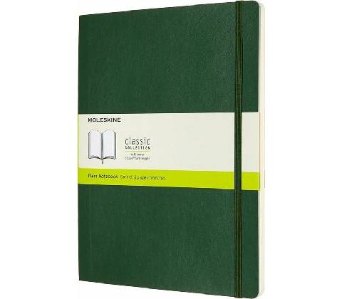 EXTRA LARGE PLAIN SOFTCOVER NOTEBOOK MYR