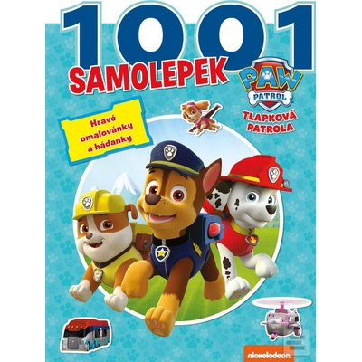 Tlapková patrola 1001 samolepek