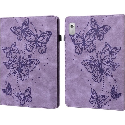 Vsetkonamobil 56575 ART BUTTERFLIES Zaklápacie puzdro Lenovo Tab M9 fialové