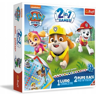 Trefl Člověče nezlob se Paw Patrol 2v1