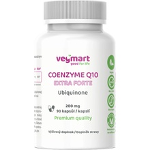 Vegmart Koenzým Q10 Extra forte ubiquinón 200 mg 90 kapsúl