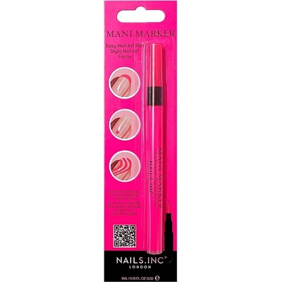 Nails Inc. Mani Marker Neon Pink pero na nehty 14 ml