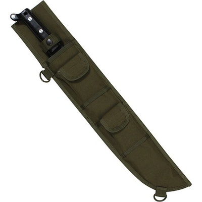 Rothco Molle na mačetu 45cm s vreckami zelené