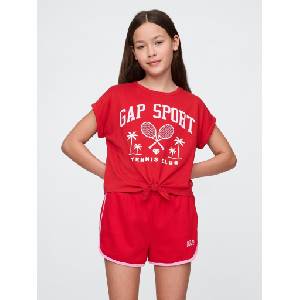 GAP Детска риза с логото на GAP GAP | Cherven | Момичешки | 140/146
