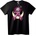 NOONEBRAND Тениска Космическа Котка Луна - L, Black