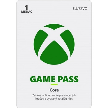 Microsoft Xbox Game Pass Core členstvo 1 mesiac