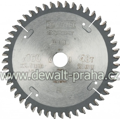 DeWALT DT4084 pilový kotouč Series 40 pro kotoučové pily 160x20mm 48z TCG -5° – Hledejceny.cz