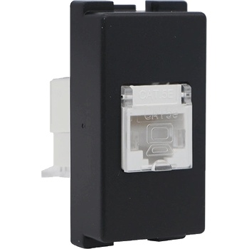 ELMARK Lecce КОМПЮТЪРЕН КОНТАКТ rj45 cat5e АНТРАЦИТ (27013)