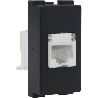 ELMARK Lecce КОМПЮТЪРЕН КОНТАКТ rj45 cat5e АНТРАЦИТ (27013)