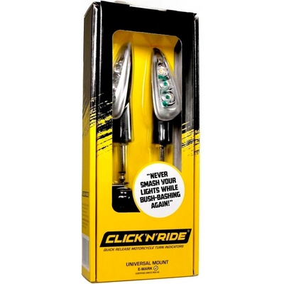 Blinkry LED CLICKnRIDE 4202 - černá (pár), homologace