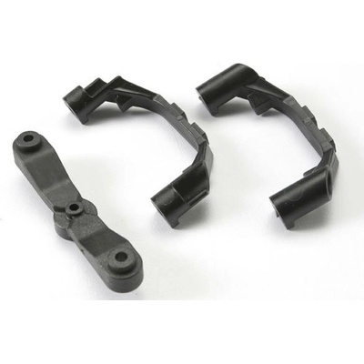 Traxxas Mount, steering arm/ steering stops (2) (lower hinge pin ret, TRX5343X (TRX5343X)