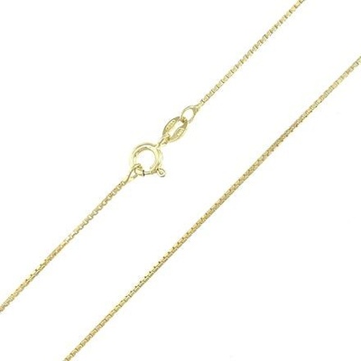 InfinitySilver Stříbrný pozlacený řetízek 1702019G50