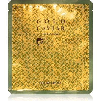 Holika Holika Prime Youth Gold Caviar хидратираща маска с хайвер със злато 25 гр