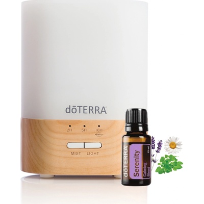 DoTERRA aroma difuzér Lumo 150 ml + doTERRA Serenity 15 ml