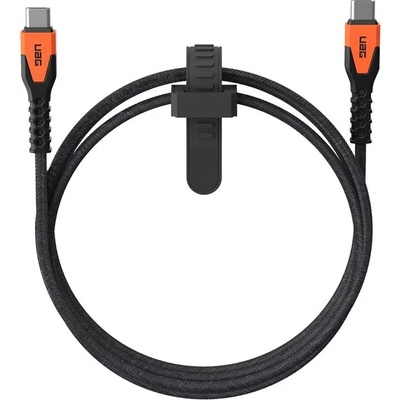 Urban Armor Gear(UAG) UAG Rugged Kevlar USB-C кабел - USB-C 1, 5m черно/оранжево, BULK (9B4413114097)