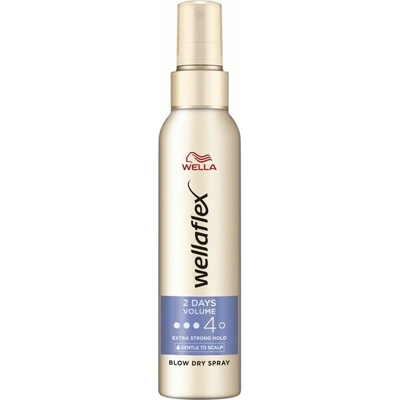 Wella Wellaflex 2 Days Volume sprej pre tepelnú úpravu vlasov 150 ml