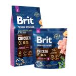 Brit PREMIUM Puppy/JUNIOR S BY NATURE- Суха храна за млади кучета от дребните породи с 55% прясно пилешко месо- 8 кг