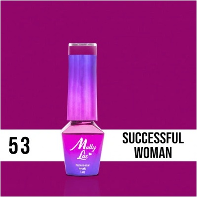 Allepaznokcie MollyLac gél lak 53 Successful woman 5 ml