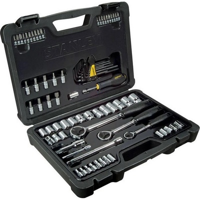 Stanley 80dílná sada 1/4"; 3/8" a 1/2" hlavic STHT0-73930
