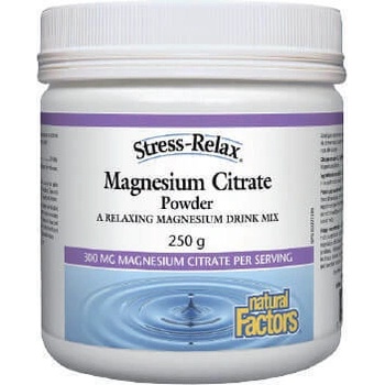 Natural Factors Магнезиев цитрат 250 mg (90 дози) 250 g прах | Natural Factors (3540 NF)