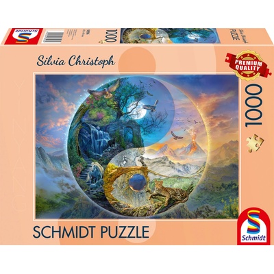 Schmidt In a jang Svet hôr 1000 dielov